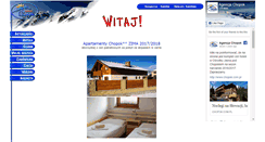 Desktop Screenshot of chopok.com.pl